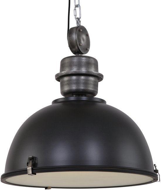 2dekans | Hanglamp Steinhauer Bikkel - Zwart, Huis en Inrichting, Lampen | Hanglampen, Zo goed als nieuw, Ophalen of Verzenden