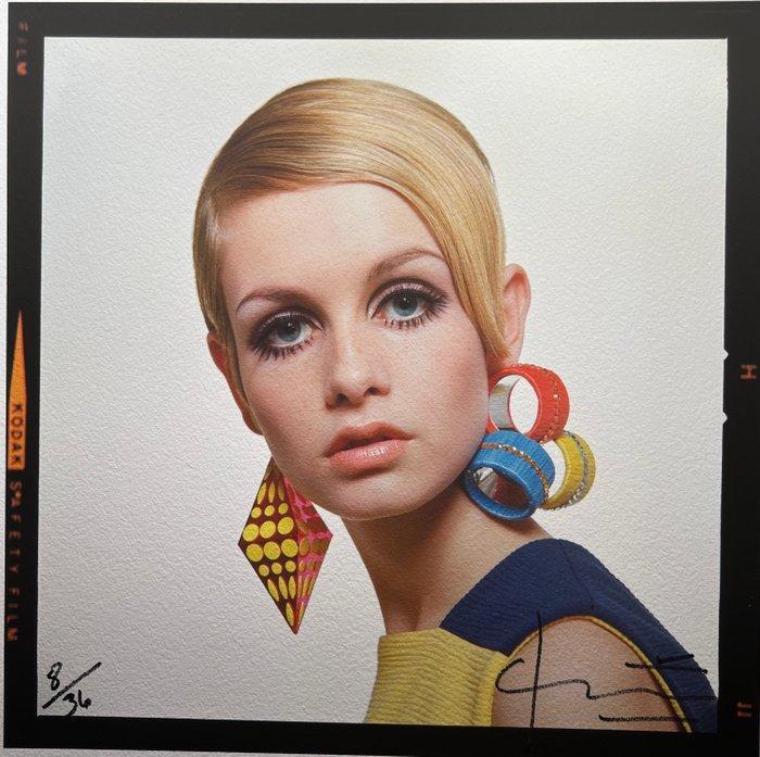 Bert Stern (1929–2013) - Bert Stern signed Famous Twiggy, Antiek en Kunst, Kunst | Designobjecten