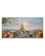 StefanoArt - Sunset Over Paris, Antiek en Kunst