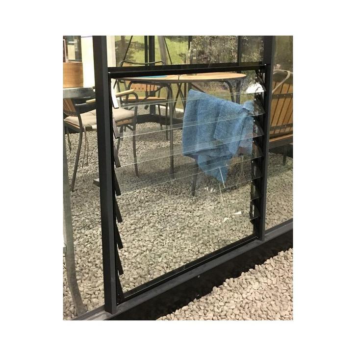 Juliana louvreraam L8 Compact, 700x651mm veiligheidsglas -, Tuin en Terras, Kweekspullen, Nieuw, Verzenden