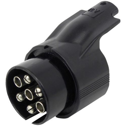 Adapter 7P Stekker Naar 13P Doos 12V, Computers en Software, Laptop-opladers, Verzenden