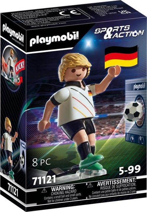 PLAYMOBIL Sports & Action Voetballer Duitsland - 71121, Kinderen en Baby's, Speelgoed | Playmobil, Verzenden