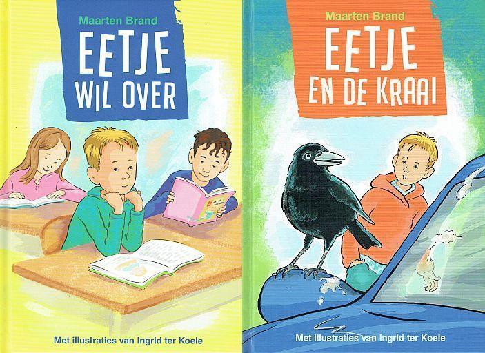 Maarten Brand, Pakket Eetje wil over + Eetje en de kraai, Boeken, Kinderboeken | Jeugd | onder 10 jaar, Nieuw, Fictie algemeen