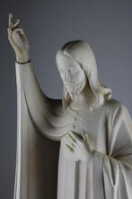 J. Domisse - Beeld, Art-Deco - Jezus met Heilig Hart - 68 cm, Antiek en Kunst