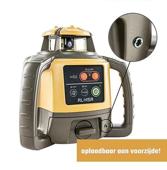 Topcon RL-H5A Bouwlaser incl. statief en baak, Doe-het-zelf en Verbouw, Overige Doe-het-zelf en Verbouw, Nieuw, Ophalen of Verzenden