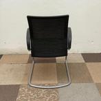 vergaderstoel Ahrend, groene/zwarte stoffering - grijze, Huis en Inrichting, Gebruikt, Zwart, Ophalen of Verzenden, Eén