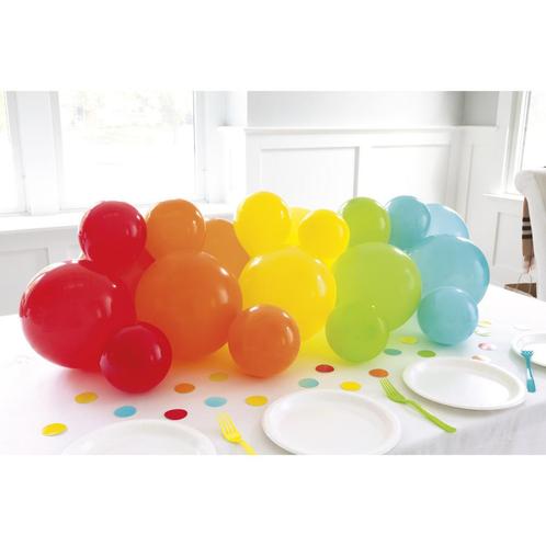 Tafeldecoratie Ballonnen Regenboog 26cm, Hobby en Vrije tijd, Feestartikelen, Nieuw, Verzenden