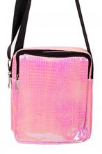 Handtasje Slangeleer Print Roze, Verzenden, Nieuw