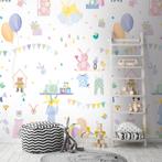 Profhome 391881-GU Fotobehang kinderbehang mat purper roze, Verzenden