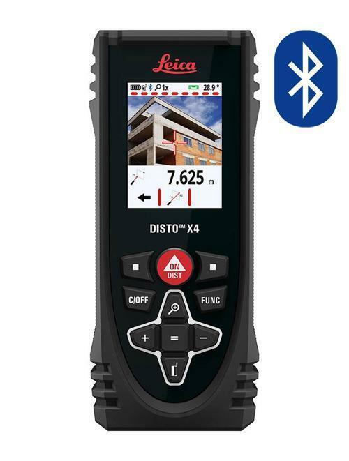 Leica Disto X4 afstandsmeter met Bluetooth en Camera 150m, Doe-het-zelf en Verbouw, Meetapparatuur, Afstand, Nieuw, Ophalen of Verzenden