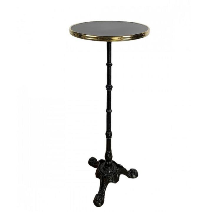 Nieuwe Terras Statafel Parijs (60cm) – Zwart Vintage/Café, Huis en Inrichting, Tafels | Eettafels, Ophalen