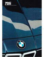 1985 BMW 7 SERIE BROCHURE ENGELS (USA), Boeken, Auto's | Folders en Tijdschriften, Nieuw, BMW, Author