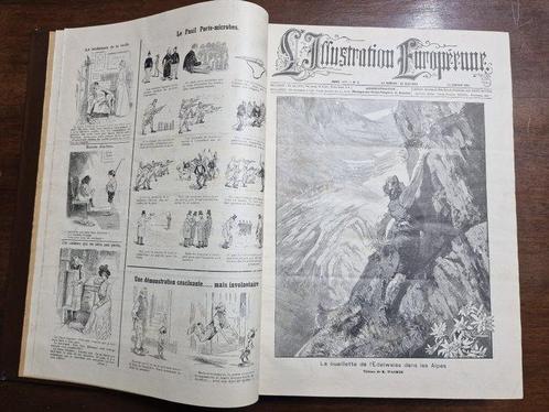 Vari illustratori - LIllustration Européenne [année 1901, Antiek en Kunst, Antiek | Boeken en Bijbels