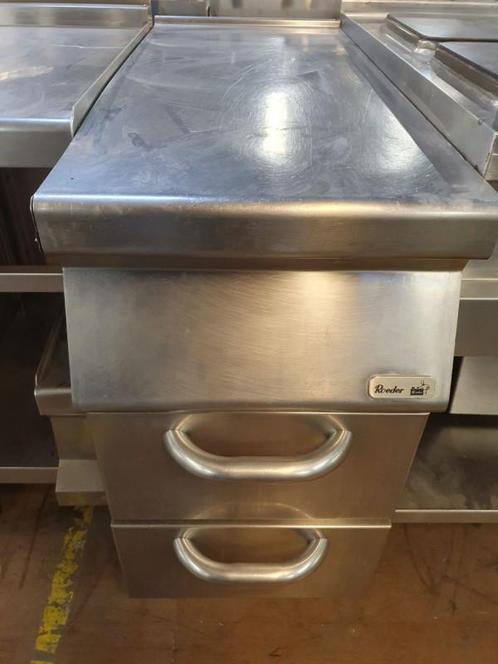 Occasion Roeder neutraal element met 2 lades, Zakelijke goederen, Horeca | Keukenapparatuur, Gebruikt, Ophalen