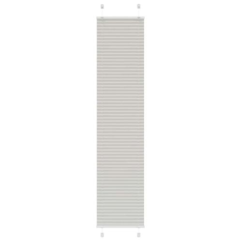 vidaXL Plissé rolgordijn 40x200 cm stofbreedte 39,4 cm, Huis en Inrichting, Stoffering | Gordijnen en Lamellen, Grijs, Nieuw, Verzenden