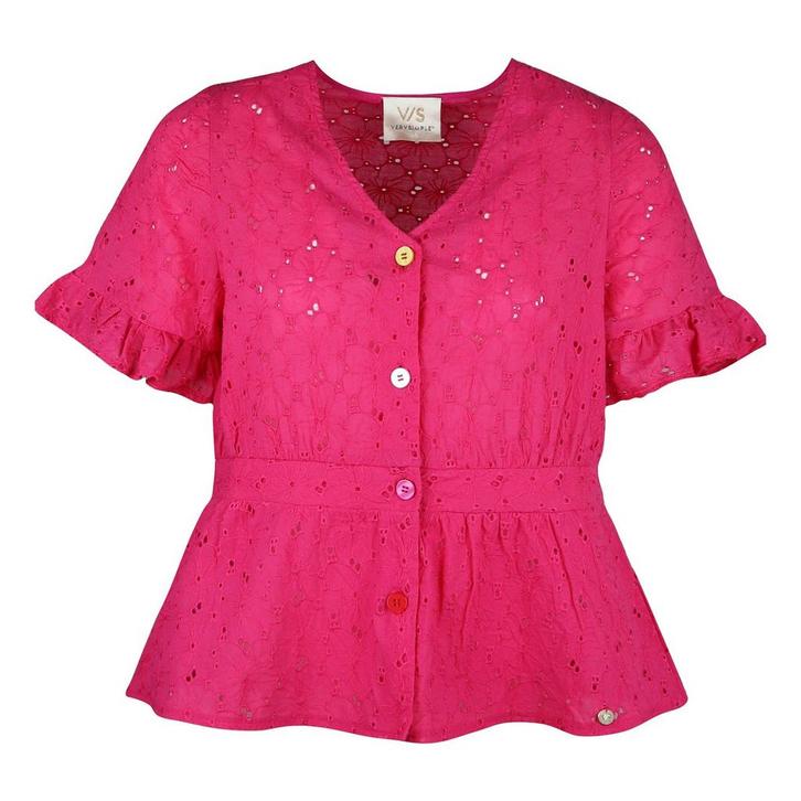 Verysimple • fuchsia blouse • S (IT42), Kleding | Dames, Tops, Roze, Nieuw, Maat 36 (S), Verzenden
