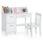 2dekans | coast Kinderbureauset – Bureau 86x42x81 cm + Stoel, Kinderen en Baby's, Ophalen of Verzenden, Zo goed als nieuw