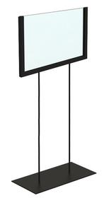 Display hoog A5 zwart liggend ST0041