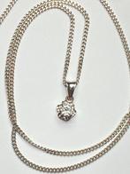 Zonder minimumprijs - Ketting met hanger - 18 karaat Witgoud, Sieraden, Tassen en Uiterlijk