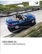 2009 BMW Z4 BROCHURE DUITS, Nieuw, BMW, Author