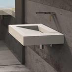 Wastafel Ideavit Solidsquare 90x46x10 cm Solid Surface Mat, Ophalen of Verzenden, Nieuw
