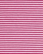 Boordstof Gestreept Wit/Fuchsia, Hobby en Vrije tijd, Stoffen en Lappen, Nieuw, Wit