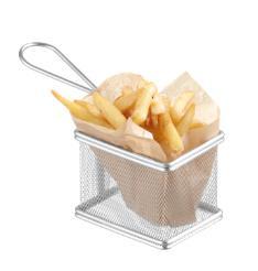 Frituurmandje miniatuur - (B)8x(D)10x(H)7,5cm, Zakelijke goederen, Horeca | Keukenapparatuur, Nieuw in verpakking, Verzenden