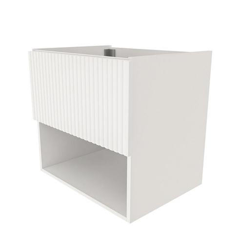 Onderkast Best Design Rigatti Gefreesd 60 cm Mat Wit, Doe-het-zelf en Verbouw, Sanitair, Bad, Nieuw, Ophalen of Verzenden