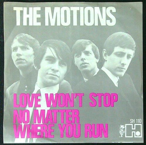 The Motions - Love Wont Stop / No Matter Where You Run, Cd's en Dvd's, Vinyl Singles