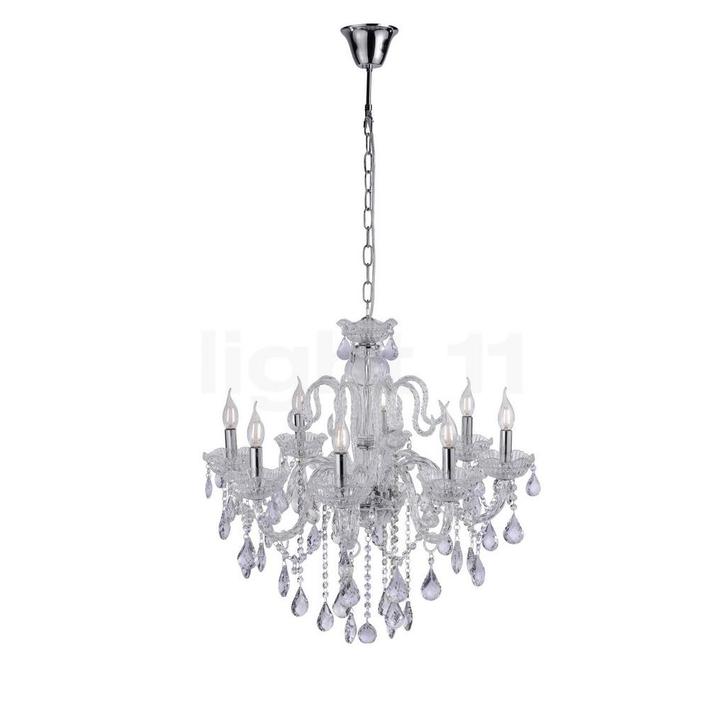 PAUL NEUHAUS Gracia Kroonluchter, transparant (Hanglampen), Huis en Inrichting, Lampen | Hanglampen, Nieuw, Verzenden