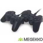 Gembird JPD-UDV2-01 Gamepad PC Zwart game controller, Nieuw, Verzenden