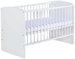 MamaLoes Ledikant Karolina Wit 60 x 120 cm, Kinderen en Baby's, Kinderkamer | Complete kinderkamers, Verzenden, Nieuw