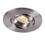 Aluminium inbouwspot chroom, Safiyah, Ophalen of Verzenden, Nieuw, Basis