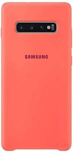 Samsung Silicone Cover- voor Samsung Galaxy S10 Plus - Roze, Ophalen of Verzenden, Nieuw