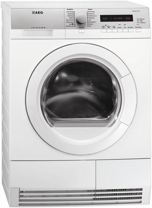 Aeg T76386nah Warmtepompdroger 8kg, Witgoed en Apparatuur, Wasdrogers, Zo goed als nieuw, Voorlader, 85 tot 90 cm, Ophalen of Verzenden