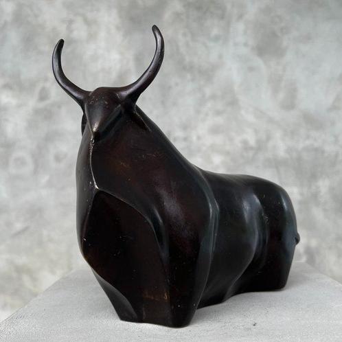 sculptuur, FREE SHIPPING EU MAINLAND - Abstract Bull, Antiek en Kunst, Kunst | Designobjecten
