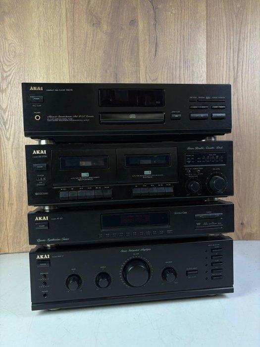 Akai - AM-17 Amplifier + AT-17 Tuner + HX-27W Cassette Deck, Audio, Tv en Foto, Radio's