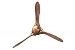 Authentieke wanddecoratie SCREW III 60cm gevlamd koperen, Huis en Inrichting, Woonaccessoires | Overige, Ophalen of Verzenden