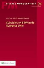 Subsidies en BTW in de Europese Unie, Boeken, Nieuw, Verzenden