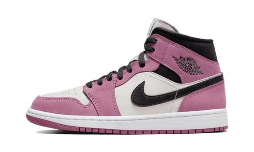 Air Jordan 1 Mid Berry Pink (W), Kleding | Dames, Schoenen
