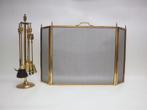 Koperen openhaard set - Art Deco - Koper - Midden 20e eeuw