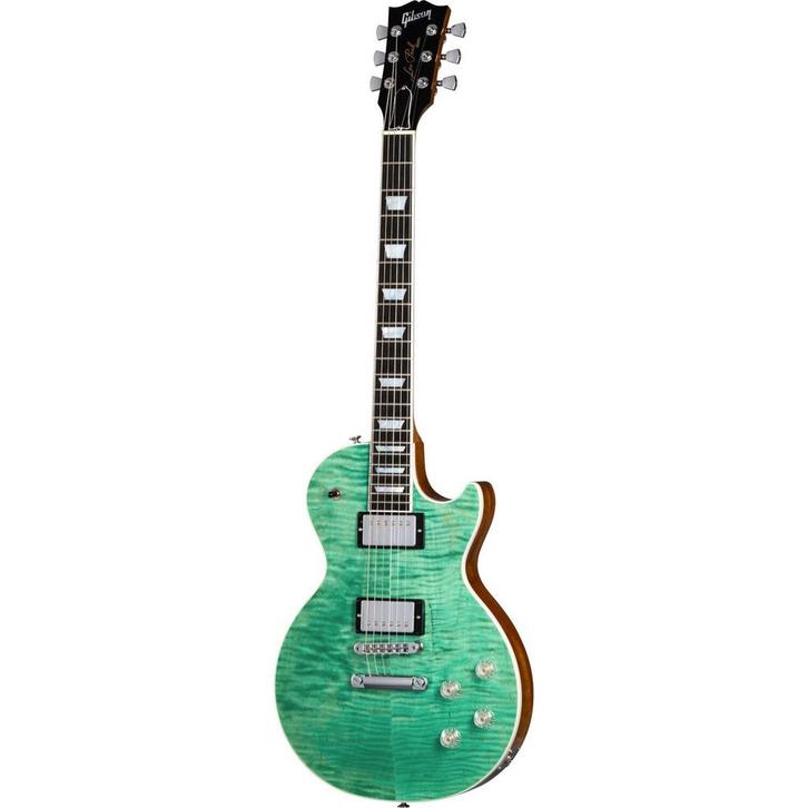 (B-Stock) Gibson Les Paul Modern Figured Seafoam Green, Muziek en Instrumenten, Overige Muziek en Instrumenten, Verzenden