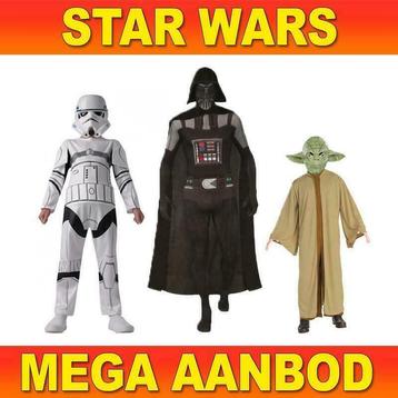 Star Wars kostuum - Mega aanbod Star Wars kleding leverbaar!
