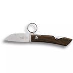 Robert Herder IBEX 60 – Zakmes – RVS Lemmet – Walnooth, Caravans en Kamperen, Kampeergereedschap, Ophalen of Verzenden, Nieuw