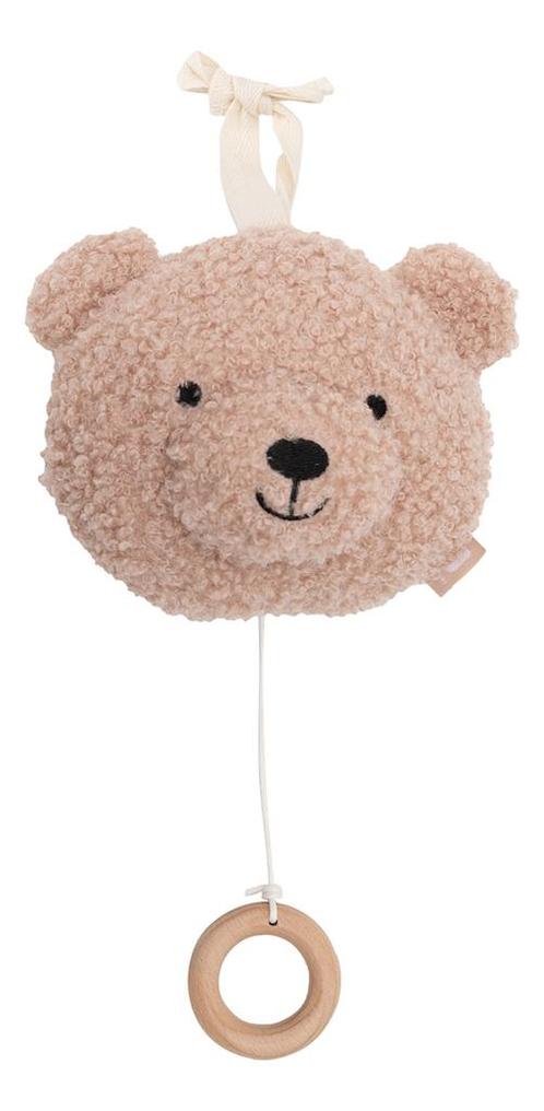 Jollein Teddy Bear Wild Rose Muziekdoosje 043-001-68063, Kinderen en Baby's, Kinderkamer | Inrichting en Decoratie, Nieuw, Verzenden