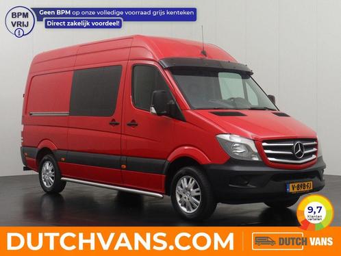 Mercedes-Benz Sprinter Dubbele-cabine 316CDI | rood, Auto's, Bestelauto's, Lease, Automaat, BTW verrekenbaar, Diesel, Rood, Mercedes-Benz