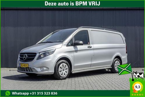 Mercedes-Benz Vito 114 CDI | L2H1 | 140 PK | Camera | Navi |, Auto's, Bestelauto's, Lease, Handgeschakeld, Grijs, Stof, Diesel