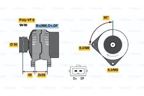 Dynamo / Alternator VOLKSWAGEN POLO III,CLASSIC,Variant..., Auto-onderdelen, Motor en Toebehoren, Nieuw, Ophalen of Verzenden