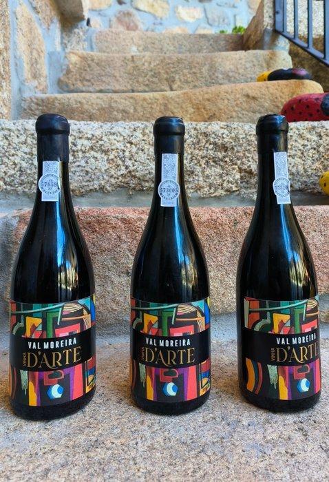 2018 Val Moreira, Vinha DArte Tinto - Douro DOC - 3 Flessen, Verzamelen, Wijnen