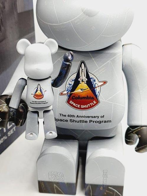 NO RESERVE Medicom Toy x Nasa - Be@rbrick 100% & 400% Space, Antiek en Kunst, Kunst | Designobjecten